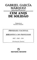 Capa de Cem anos de solidão