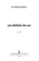 Capa de Um defeito de cor