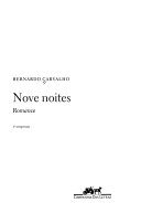 Capa de Nove noites